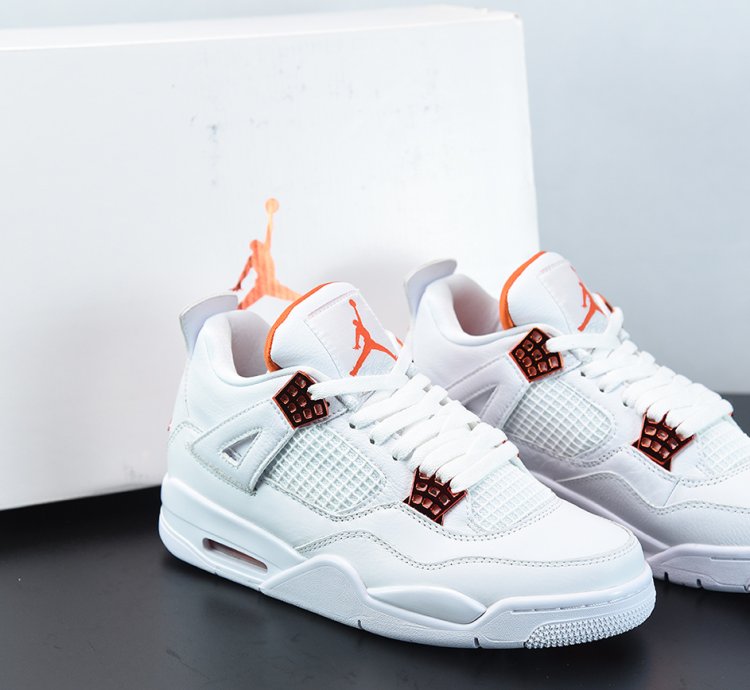 Nike Air Jordan 4 Retro Metallic Orange