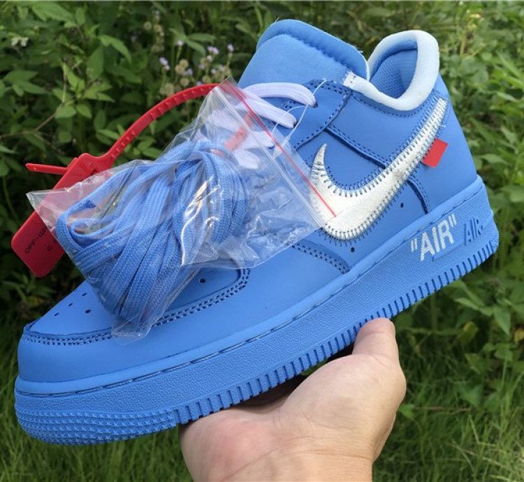 Nike Air Force 1 Low Off-white Mca University Blue