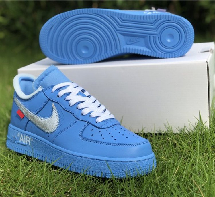 Nike Air Force 1 Low Off-white Mca University Blue