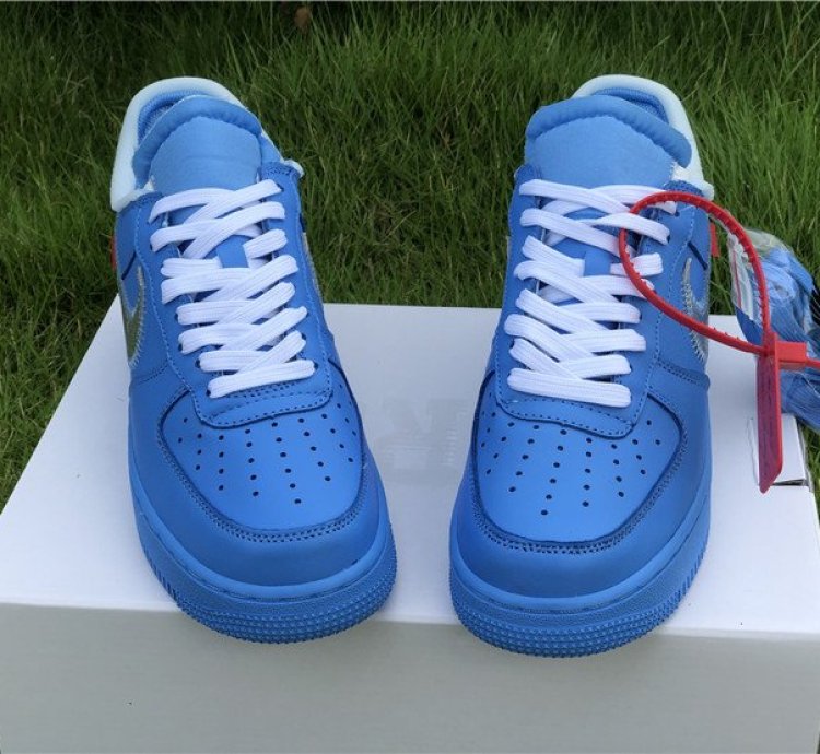 Nike Air Force 1 Low Off-white Mca University Blue