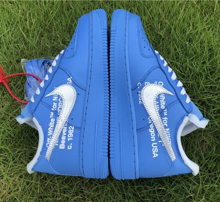 Nike Air Force 1 Low Off-white Mca University Blue
