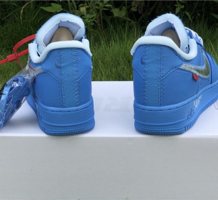Nike Air Force 1 Low Off-white Mca University Blue