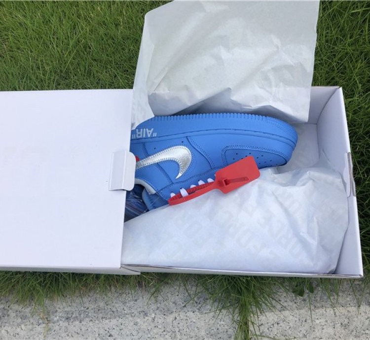 Nike Air Force 1 Low Off-white Mca University Blue