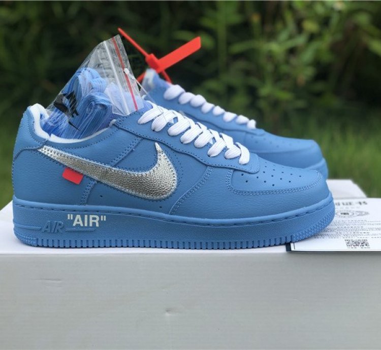 Nike Air Force 1 Low Off-white Mca University Blue