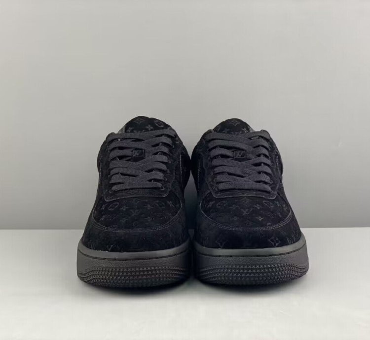 Louis Vuitton Nike Air Force 1 Low By Virgil Abloh Black
