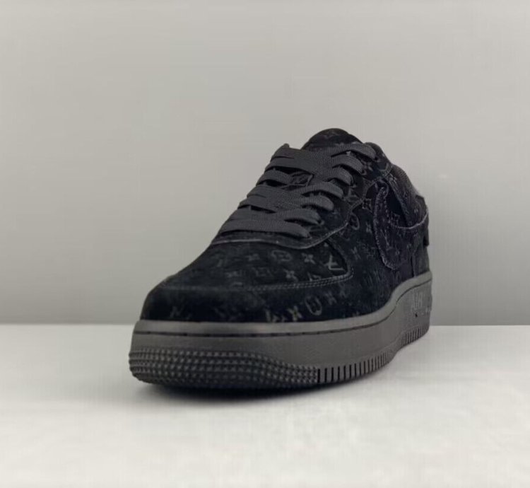 Louis Vuitton Nike Air Force 1 Low By Virgil Abloh Black