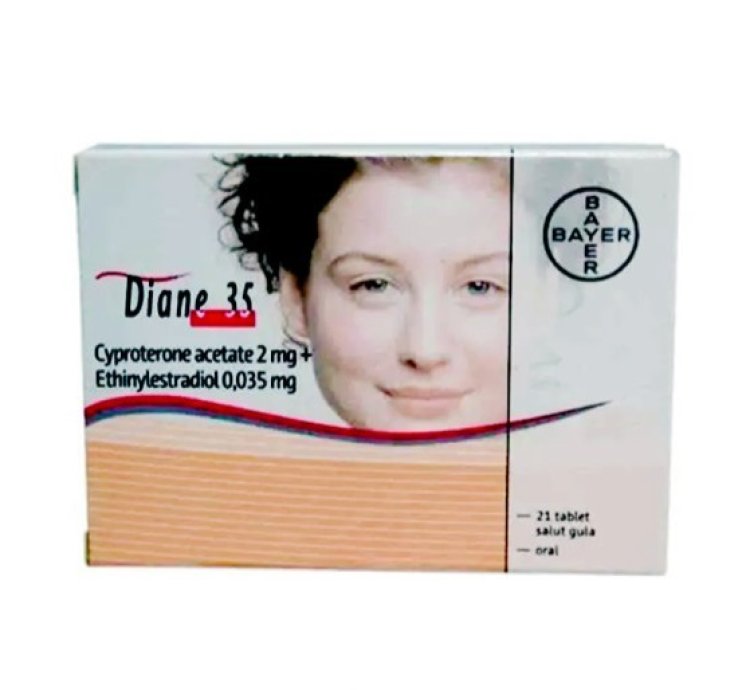 Cyproterone Acetate 2 Mg For Oral Contraception Hirsutism Diane35