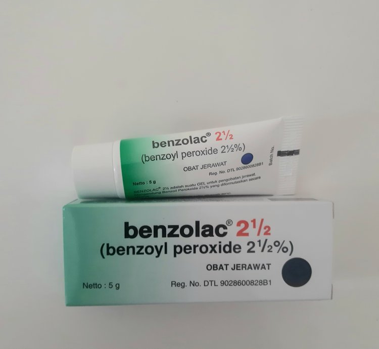 Benzoyl Peroxide 25 Benzolac Gel Original Product