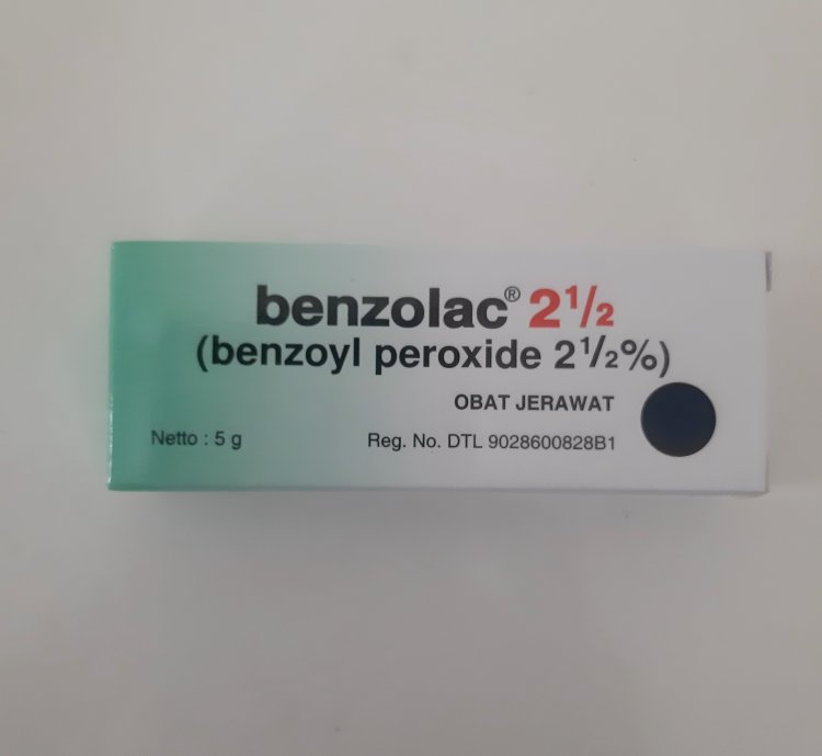 Benzoyl Peroxide 25 Benzolac Gel Original Product