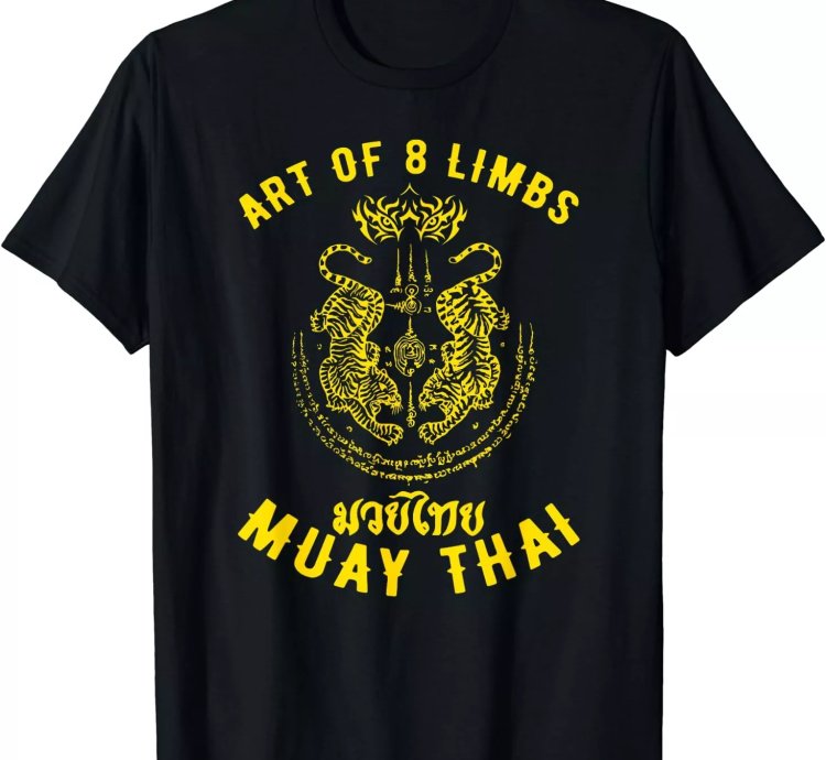 Muay Thai Mens Mma Tiger Street Fight Muay Thai Kickboxing T-shirt Size S-5xl