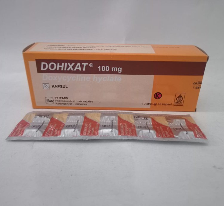 Dohixat Doxycycline Hyclate 100mg Bacterial Infections