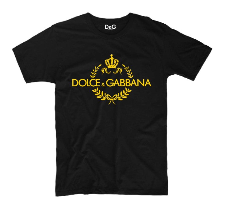 Dolce Gabbana Gold Logo T-shirt Usa