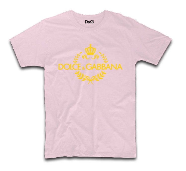 Dolce Gabbana Gold Logo T-shirt Usa