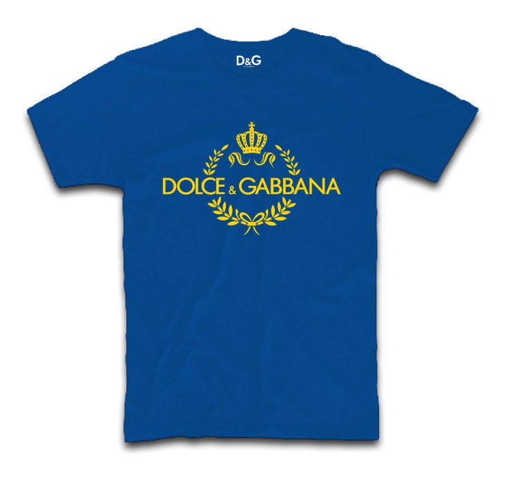 Dolce Gabbana Gold Logo T-shirt Usa