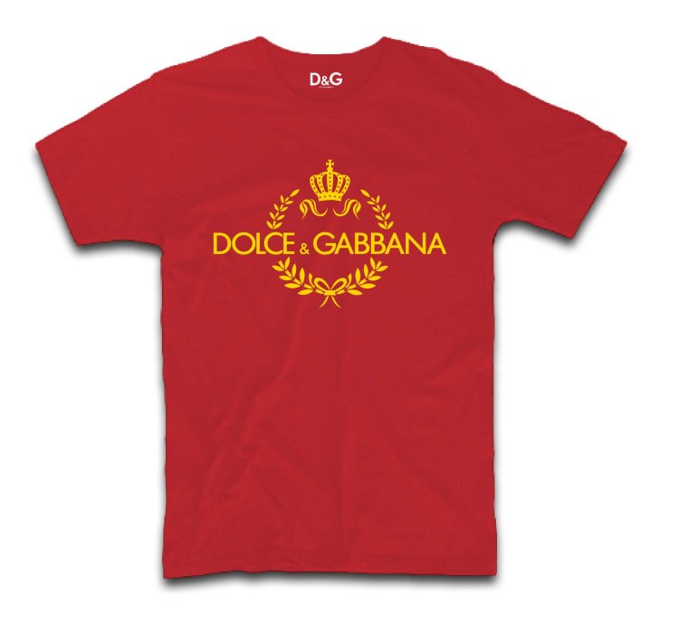 Dolce Gabbana Gold Logo T-shirt Usa