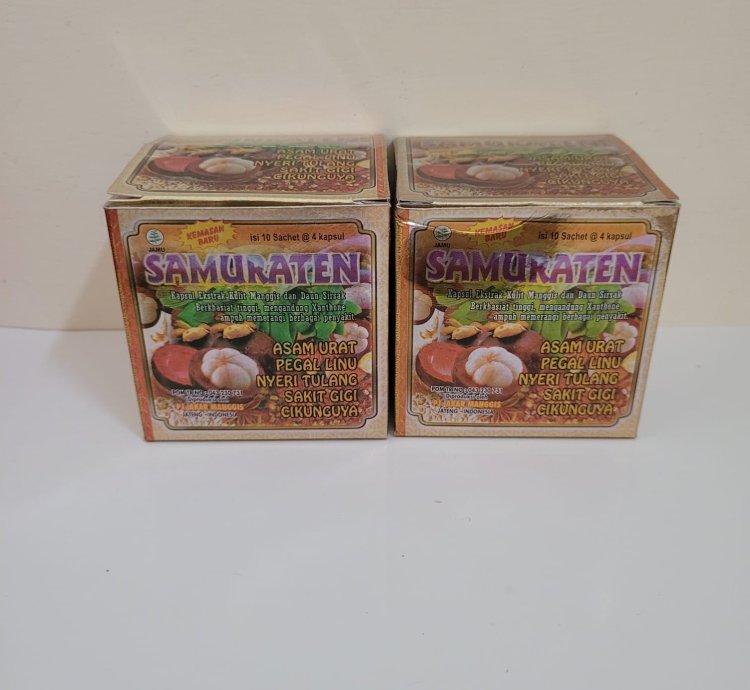Samuraten Herbs Original 100 Effective Overcome Sciatica Gout Rheumatism 20 Box Express Shipping