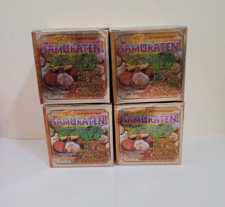 Samuraten Herbs Original 100 Effective Overcome Sciatica Gout Rheumatism 40 Box Express Shipping