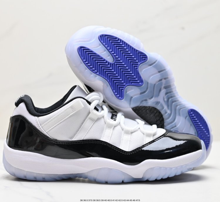 380 Nike Air Jordan 11 Retro Low Concord Aj11 Basketball Shoes Concord 528895-15
