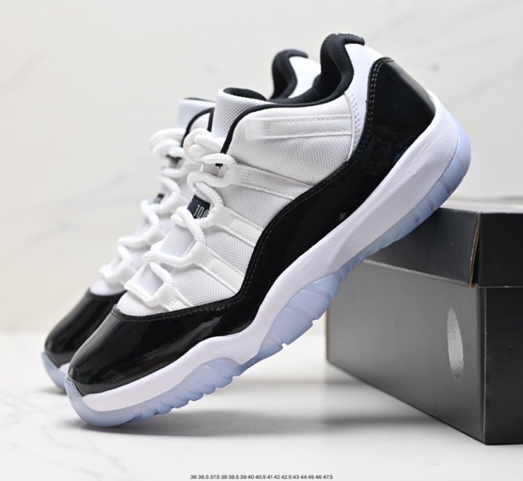 380 Nike Air Jordan 11 Retro Low Concord Aj11 Basketball Shoes Concord 528895-15