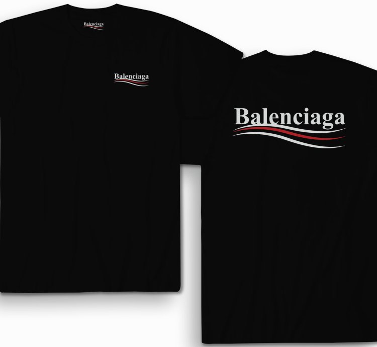 Balenciaga Election Campaign Shirt Black Made In Usa S To 5xl