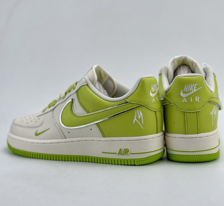 220 Nike Air Force 1 Low 07 X Travis Scott Apple Green Io5636-222 - 345