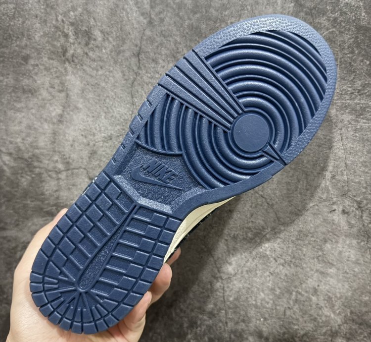 280 Lv X Nike Dunk Low Dark Blue Denim Xp3802-335 -