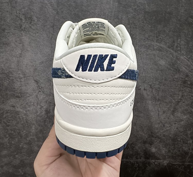 280 Lv X Nike Dunk Low Dark Blue Denim Xp3802-335 -