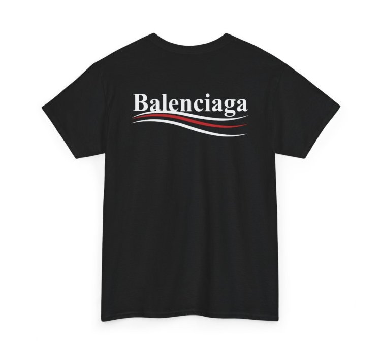 Balenciaga Election Campaign Shirt Black Made In Usa S To 5xl