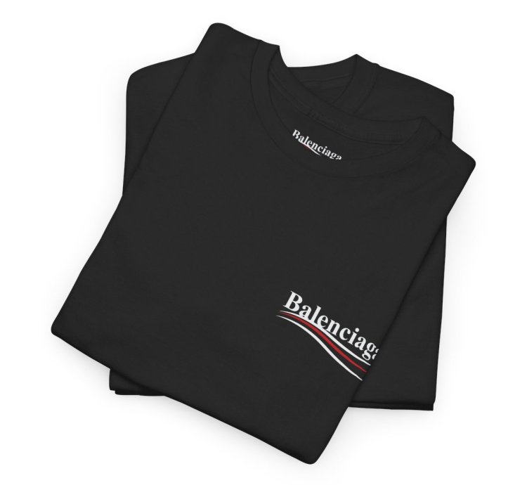 Balenciaga Election Campaign Shirt Black Made In Usa S To 5xl