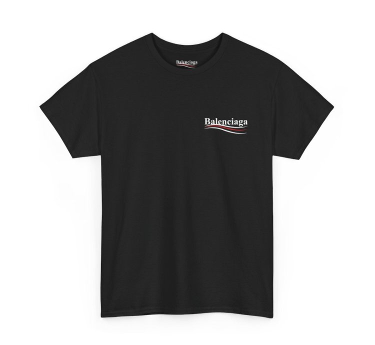 Balenciaga Election Campaign Shirt Black Made In Usa S To 5xl