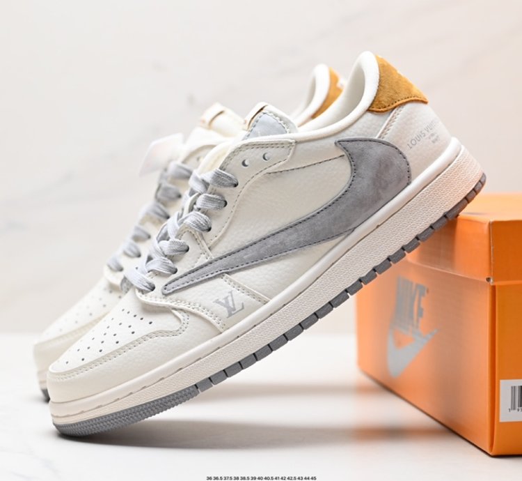 270 Travis Scott X Fragment Design X Jordan Air Jordan 1 Low Og Sp Aj1 Joe 1 Lv24