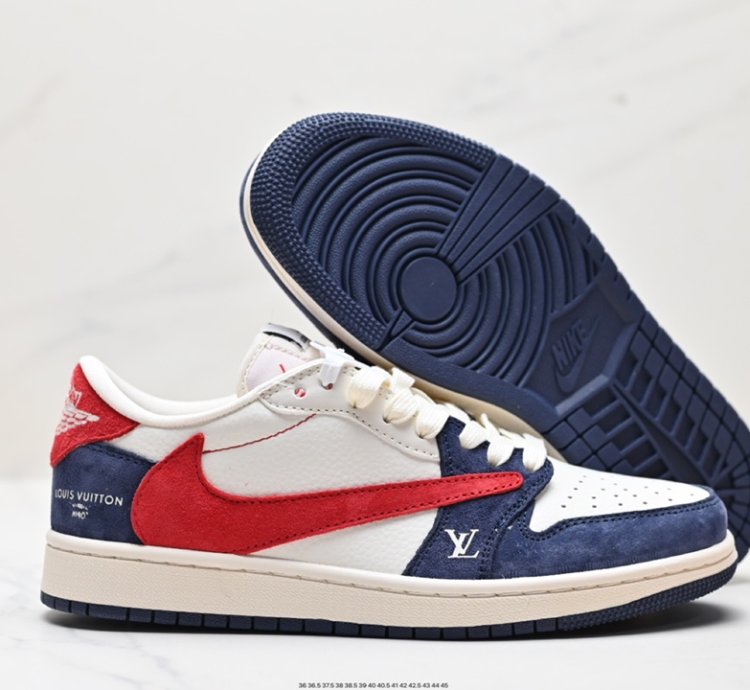 270 Travis Scott X Fragment Design X Jordan Air Jordan 1 Low Og Sp Aj1 Joe 1 Lv133