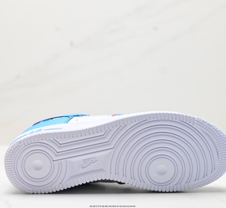 260 Ultra Limited Edition Doraemon×nike Air Force 1 Low Jingle Cats Joint Low-to
