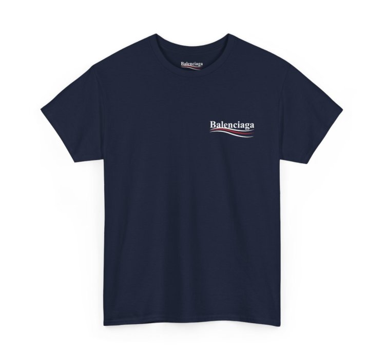 Balenciaga Election Campaign Shirt Navy Made In Usa S To 5xl