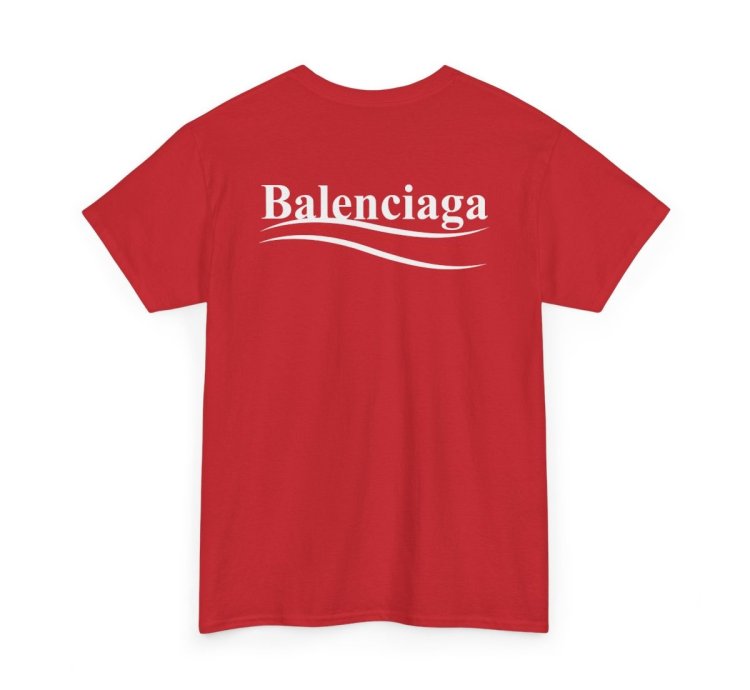 Balenciaga Election Campaign Shirt Red Made In Usa S To 5xl