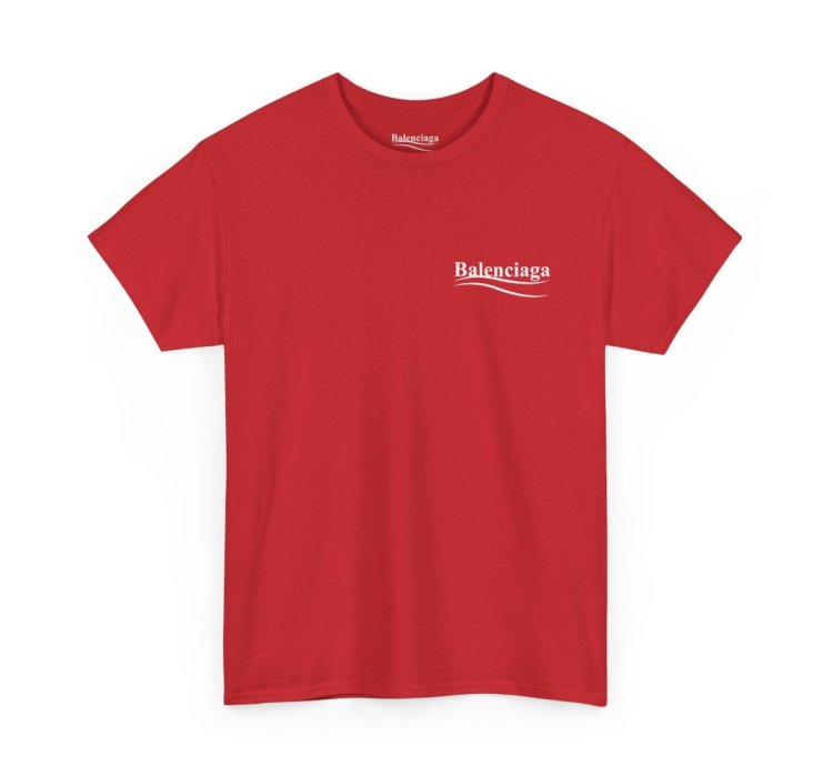 Balenciaga Election Campaign Shirt Red Made In Usa S To 5xl