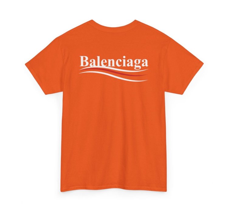 Balenciaga Election Campaign Shirt Orange Made In Usa S To 5xl
