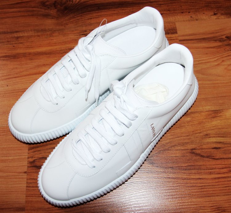 Bnwt Aw21 Lanvin Glen Low Top Sneakers 44