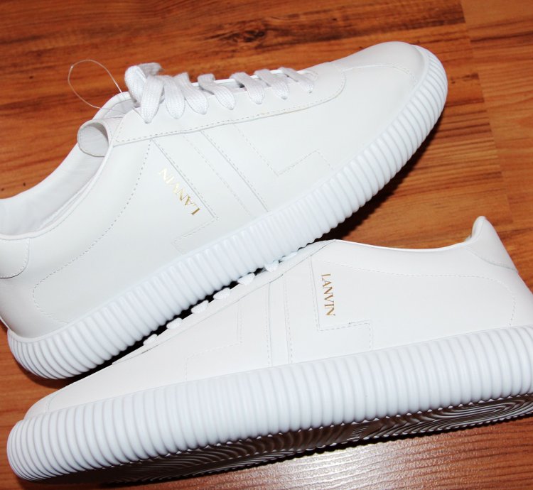 Bnwt Aw21 Lanvin Glen Low Top Sneakers 44