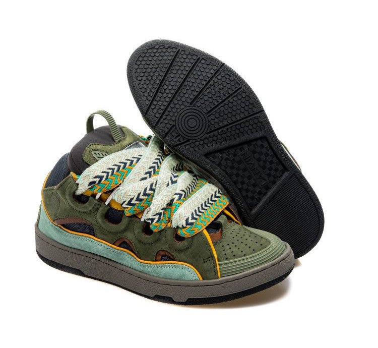Bnwt Aw22 Lanvin Sage Curb Sneakers 43