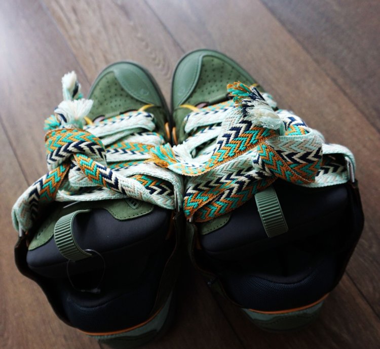 Bnwt Aw22 Lanvin Sage Curb Sneakers 43