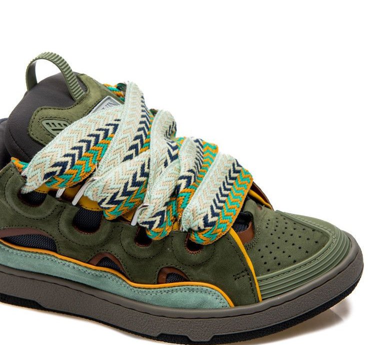 Bnwt Aw22 Lanvin Sage Curb Sneakers 43