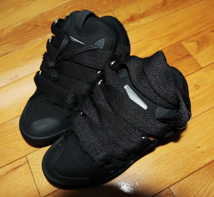 Bnwt Aw23 Lanvin Curb Sneakers Black 40