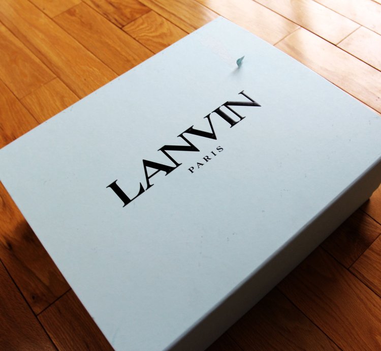 Bnwt Aw23 Lanvin Curb Xl Low Top Sneakers Cacao 45