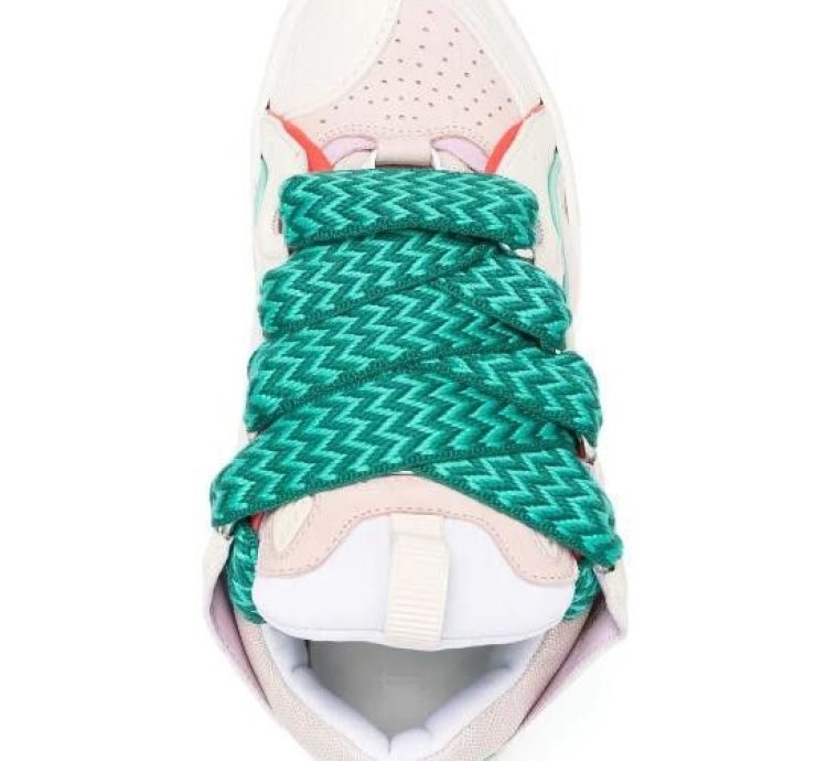 Bnwt Ss22 Lanvin Curb Lace Up Sneakers 38