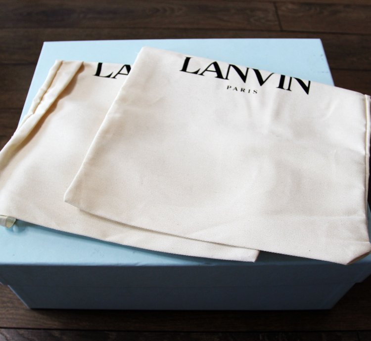 Bnwt Ss23 Lanvin Curb Sneakers Beige 41