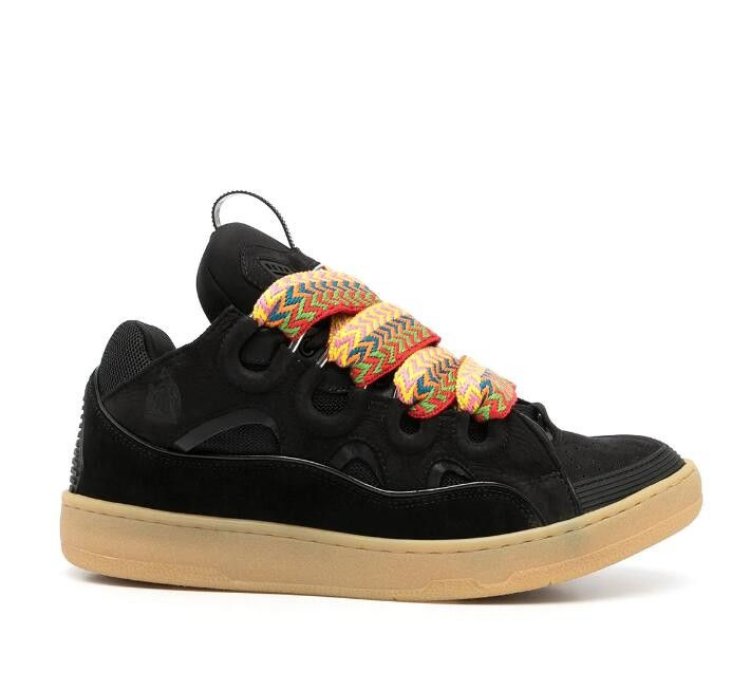 Bnwt Ss23 Lanvin Curb Sneakers Black 41