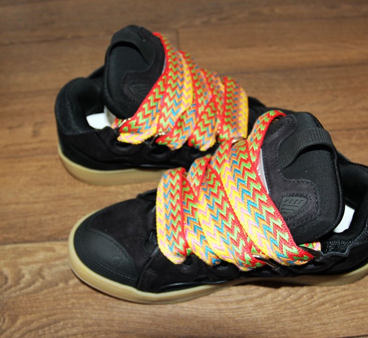 Bnwt Ss23 Lanvin Curb Sneakers Black 41