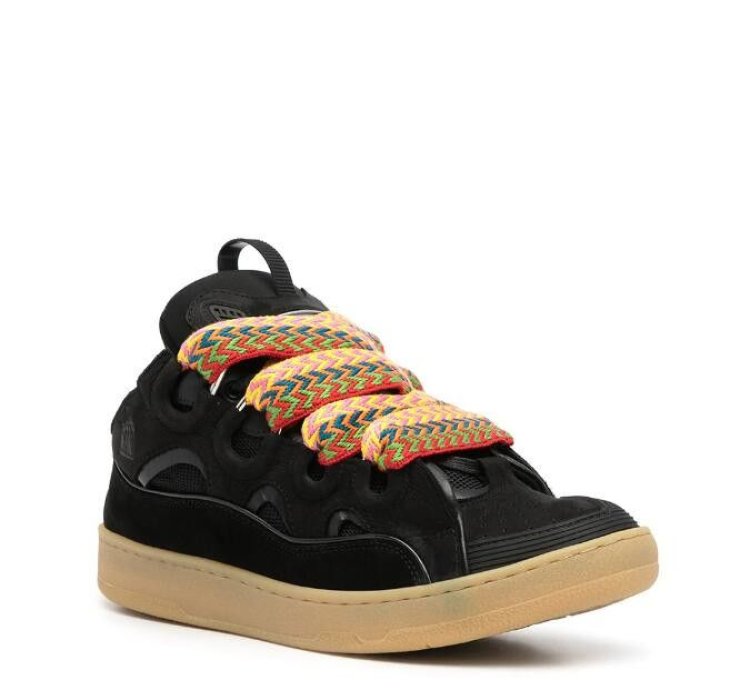 Bnwt Ss23 Lanvin Curb Sneakers Black 41