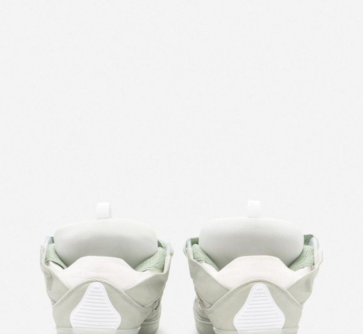 Bnwt Ss23 Lanvin Curb Sneakers Sage 42